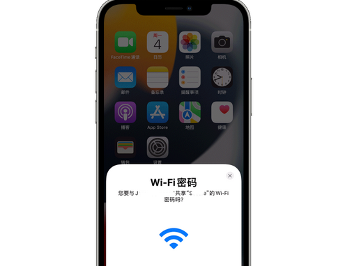 林芝苹果15维修店分享iPhone15如何共享Wi-Fi密码 